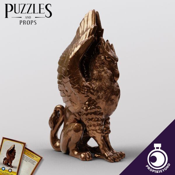 Figurine of Wondrous Power Bronze Griffon Props&Beyond