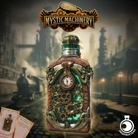 Mystic Machinery - Bottle of Timekeeping - FREE STL